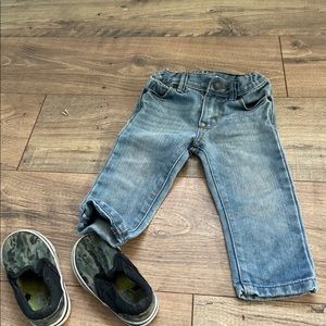 Jeans Calvin Klein , Sneakers 12-18 month